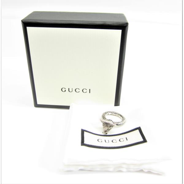 gucci アンガーフォレスト　ブル　ヘッド　ピアス 廃盤】GUCCI アンガーフォレスト ブルヘッド ピアス シルバー 925