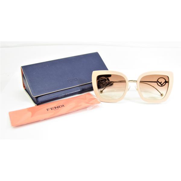 フェンディ サングラス レディース FENDI（フェンディ） サングラス アイウェア FF 0424/F/S-FWM (HA) 55