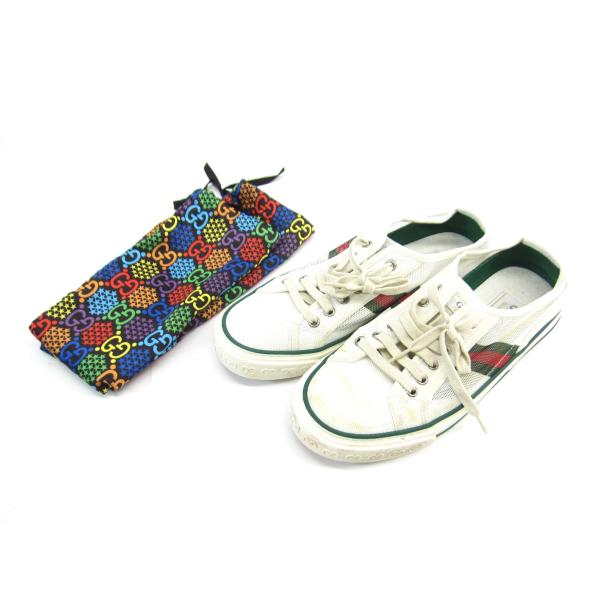 GUCCI グッチ テニス シューズ 1977 ローカット スニーカー SIZE GUCCI グッチ テニス シューズ 1977 ローカット スニーカー SIZE