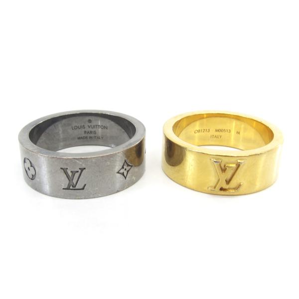 Louis Vuitton ルイヴィトン M00513 二点セット リング SIZE：M 指輪