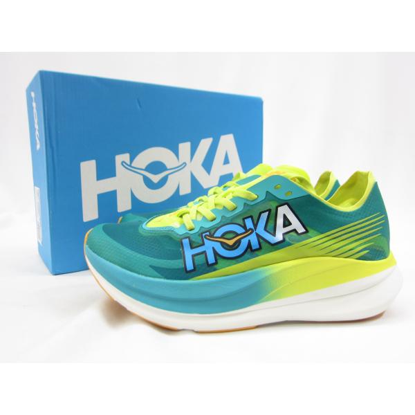HOKA ONE ONE - ☆美品☆ホカオネオネ（HOKA ONE ONE)ロケットX 2 ホカオネオネ Hoka one one Hoka ホカ ランニングシューズ