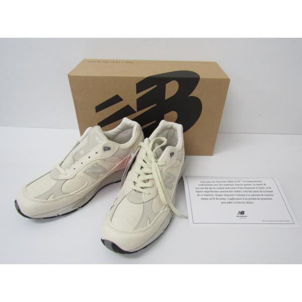 未使用品 new balance ニューバランス 991 M991CR1 Crocodile Oyster Gray UK製 28.0cm 箱・タグ付き スニーカー ◆Y4232