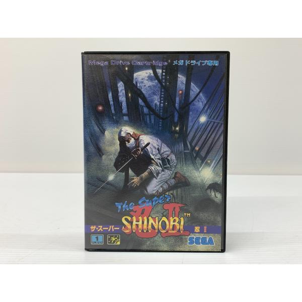 ザ・スーパー忍II セガ The Super SHINOBI  箱・説明書 付属 ▽030454