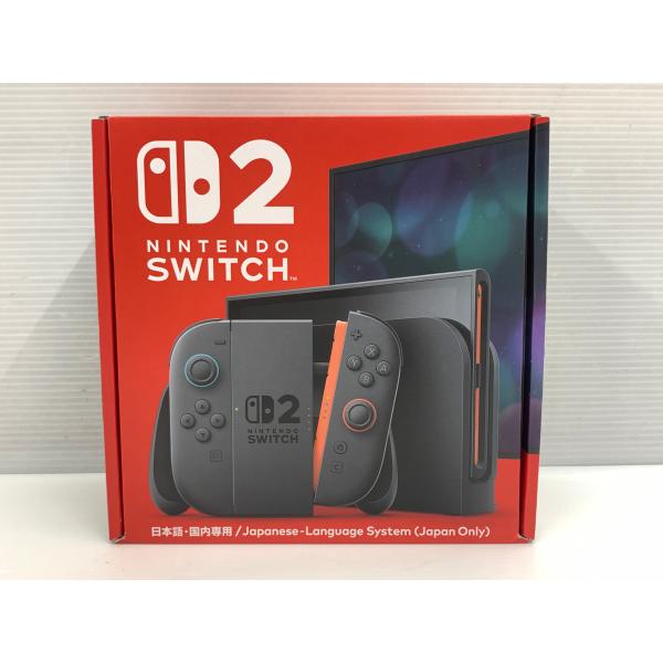 Nintendo Switch 2 日本語対応 本体 未使用　新品 Nintendo Switch Switch2 本体 日本語版 ニンテンドースイッチ2 未使用