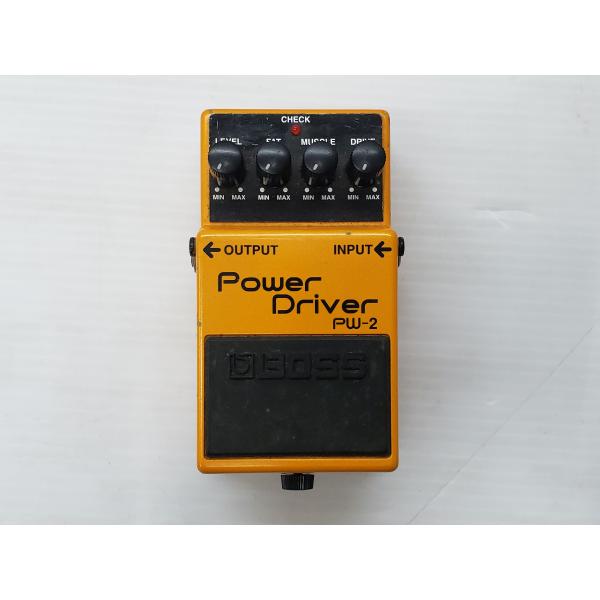 BOSS（ボス） PW-2 PowerDrive パワードライブ エフェクター 動作確認
