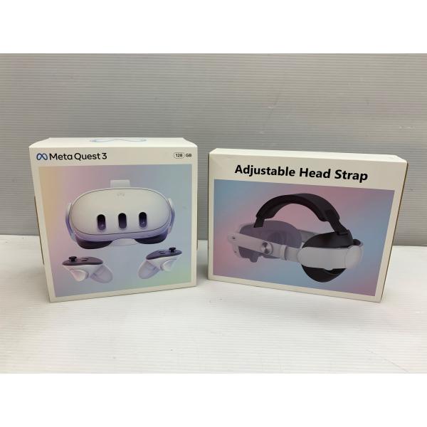 Meta Quest 3 128GB VR ヘッドストラップセット 中古美品