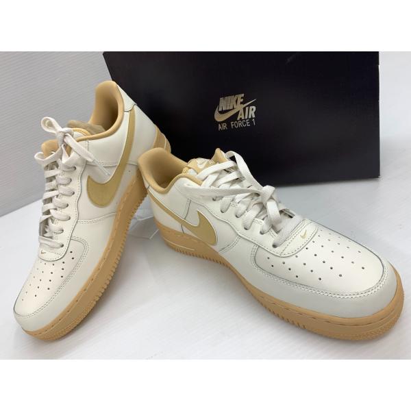 NIKE ナイキ WMNS AIR FORCE 1 '07 エアフォース SAIL/SESAME-VINTAGE FZ3597-133 29cm タグ欠品 箱付属 未使用品 ▽110800