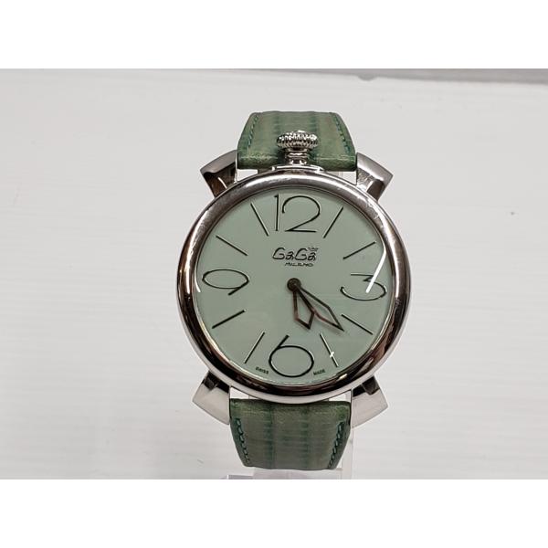 ガガミラノ★5090★マヌアーレシン46★美品★箱付き★可動品 GaGa MILANO GaGaMILANO ガガミラノ 5090 マヌアーレシン