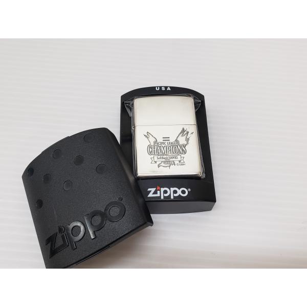 ZIPPO ジッポー 福岡ソフトバンクホークス パリーグ優勝記念 2010年 7月製 《130402