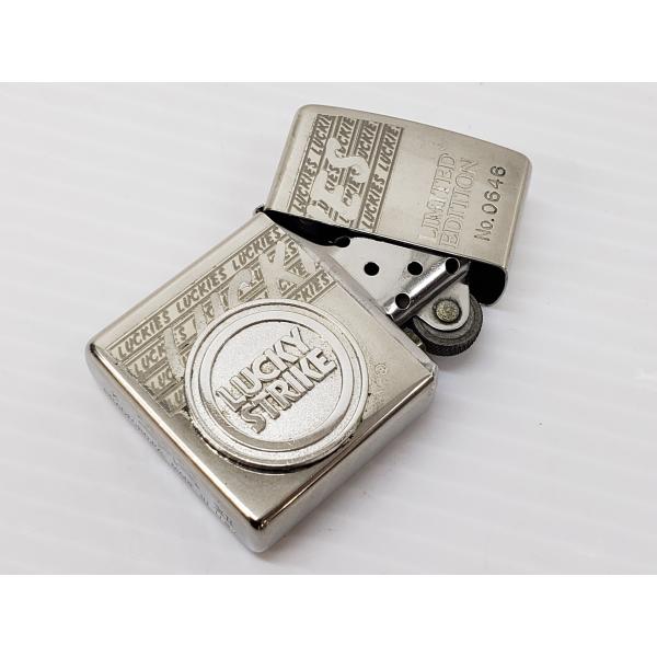 ZIPPO ジッポー LUCKY STRIKE Limited Edition ラッキーストライク ラキスト 1996年11月製 ▽130406