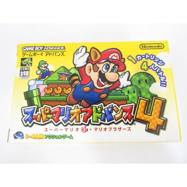 Nintendo GAMEBOY ADVANCEソフト スーパーマリオアドバンス4