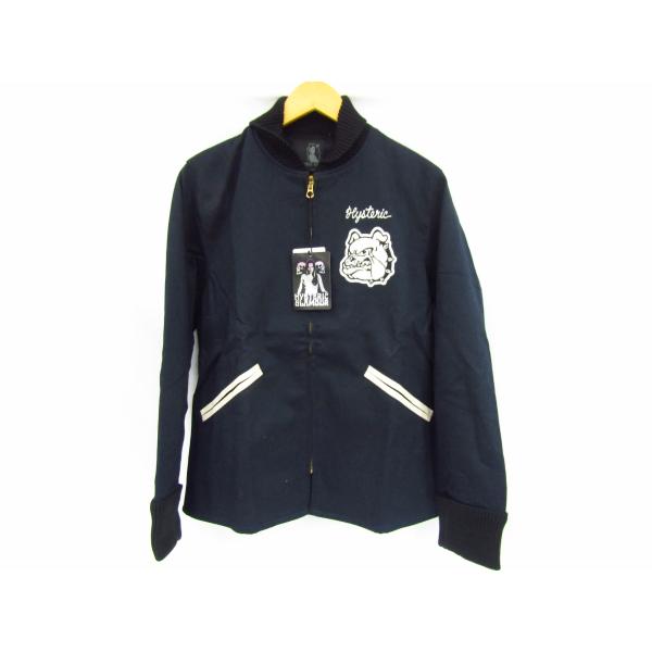 HYSTERIC GLAMOUR（ヒステリックグラマー） 美品 ジャケット ネイビー