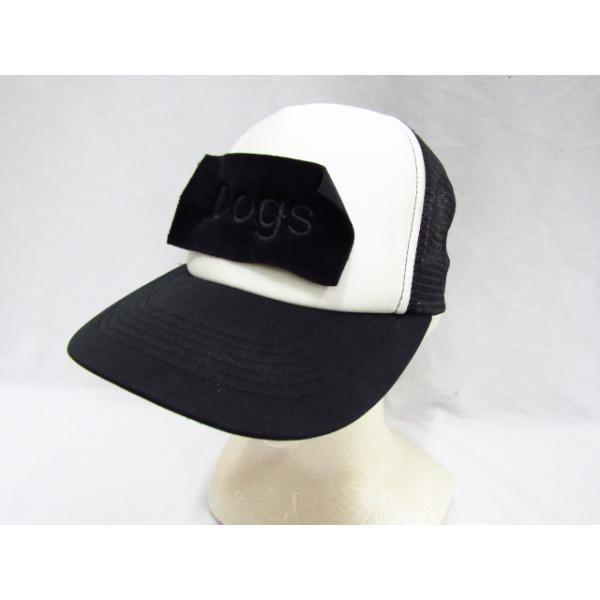 Dogs ブラック ベレー帽 ハンチング帽 KOHH 千葉雄喜 Dogs × WisdoM TooL メッシュキャップ 千葉雄喜 KOHH ブラック