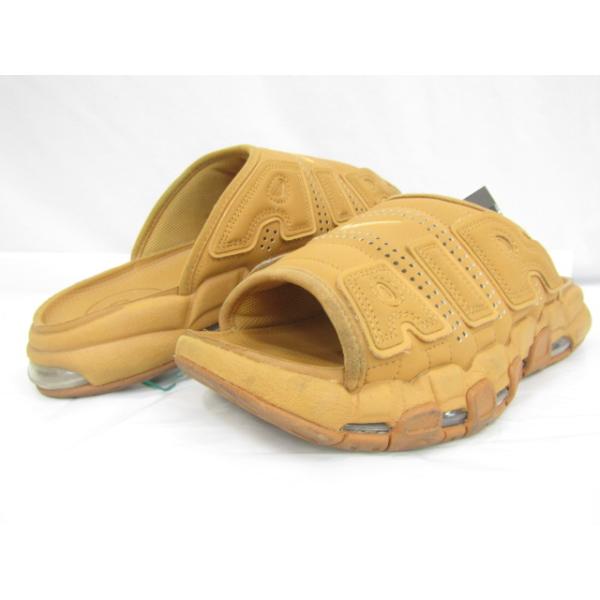Nike Air More Uptempo Slide "Flax" ナイキ エアモアアップテンポ スライド フラックス FZ3113-200 29.0cm サンダルのみ 中古品◆131344