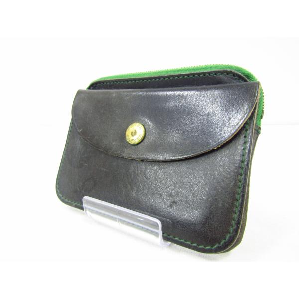 ARTS&amp;CRAFTS アーツアンドクラフツ ELBAMATT ACC TWIN PURSE ツインパース ミニ財布 ウォレット 中古品★141211