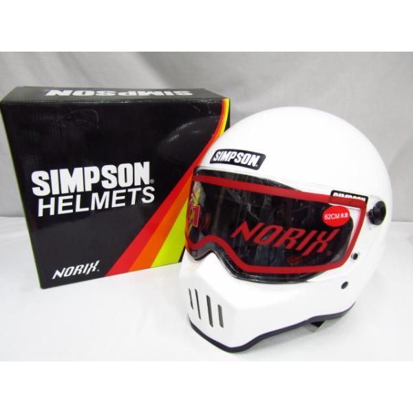 【美品】SIMPSON RX-1 フルフェイスヘルメット 59cm シンプソン SIMPSON（シンプソン） SIMPSON RX1 62cm未満 フルフェイスヘルメット