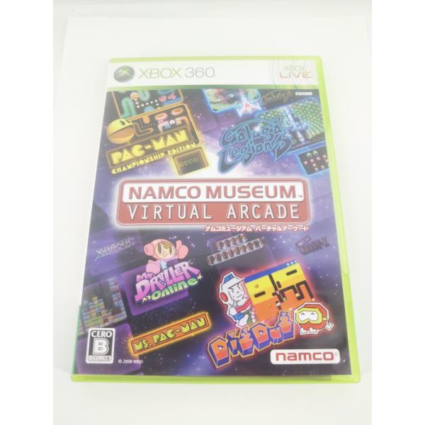 XBOX 360 ナムコミュージアム バーチャルアーケード ゲームソフト ≡WE1860