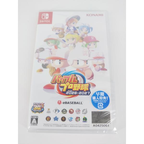 【未開封】パワフルプロ野球2026-2027　Nintendo　Switch 未開封 Nintendo Switch ニンテンドースイッチ ゲームソフト パワフル