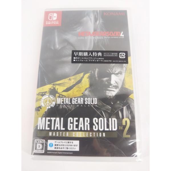 未開封 Nintendo Switch ニンテンドースイッチ ゲームソフト METAL GEAR SOLID : MASTER COLLECTION Vol.2