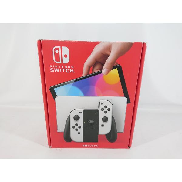 Nintendo Switch 有機ELモデル Joy-Con (L)/(R) ホワイト 中古品 動作