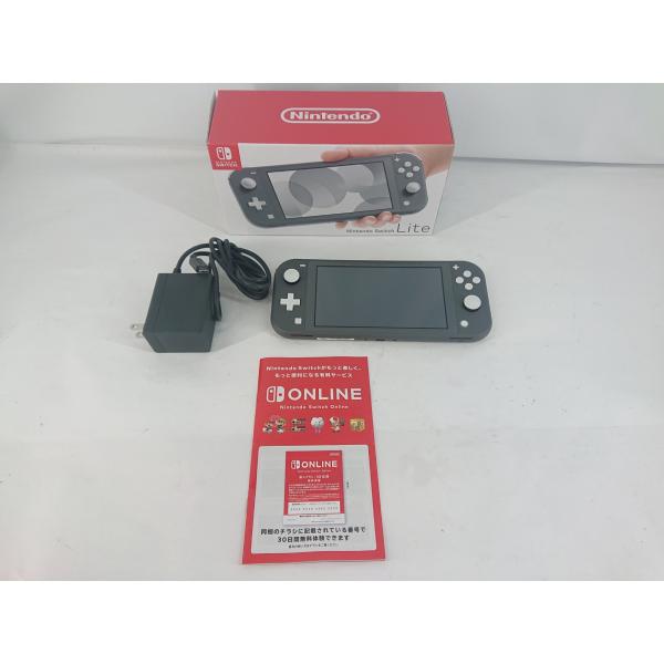 Nintendo Switch Lite グレー スイッチライト 任天堂 動作確認・初期化