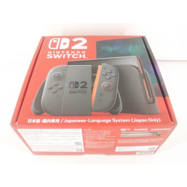 NintendoSwitch2 二ンテンドースイッチ 2 本体 (日本語・国内専用