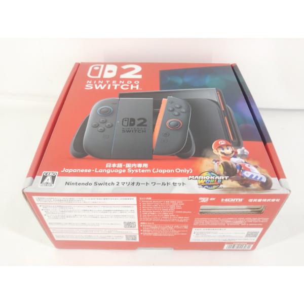 Nintendo Switch2 本体 日本語版 マリオカートワールド NintendoSwitch2 二ンテンドースイッチ 2 本体 日本語・国内専用