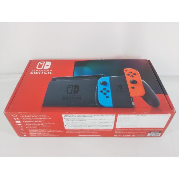 Nintendo Switch ニンテンドースイッチ 本体 Joy-Con(L)ネオンブルー/(R)ネオンレッド 動作確認済み