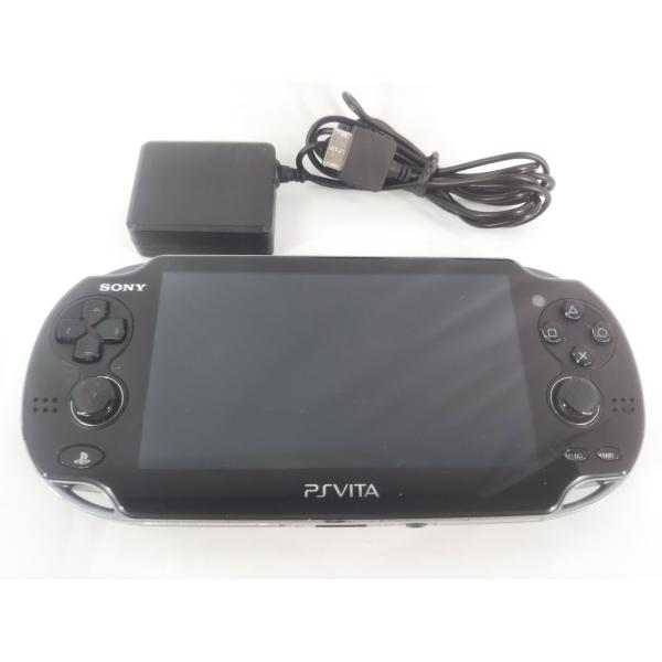 SONY PlayStation Vita プレイステーションヴィータ PSvita PCH-1000 ブラック 本体+充電器のみ 動作確認済