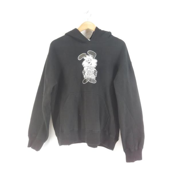 ブラックアイパッチ VERDY コラボ パーカー Ｌ 黒 （107）a BLACK EYE PATCH × VERDY Vick ブラックアイパッチ ヴェルディ コラボ