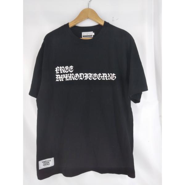 アフロディーテギャング★ワンポイント刺繍ロゴTシャツ 舐達磨 バッズプール 美品 アフロディーテギャング☆ワンポイント刺繍ロゴTシャツ 舐達磨