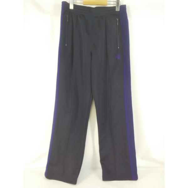 Needles（ニードルス） トラックパンツ NS246 ネイビー×パープル S