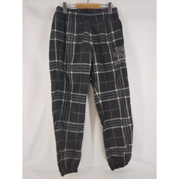 Blackeyepatch トラックパンツ 黒 グレー BlackEyePatch（ブラックアイパッチ） チェック ナイロンパンツ