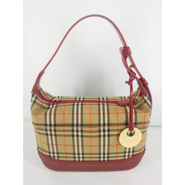 BURBERRY ワンショルダーバッグ ノバチェック シャドーホース 肩掛け BURBERRY（バーバリー） ワンショルダー ノバチェック シャドーホース