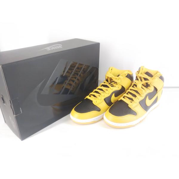 未使用/Wu-Tang Clan×Nike Retro PRM "Black and Pollen"ウータンクラン×ナイキ ダンク ハイ レトロ プレミアム HJ4320-001 28.0cm