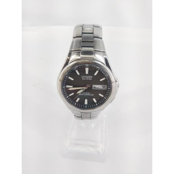 u*4様 シチズン アテッサ H100 T010431 電波ソーラー チタン 黒 CITIZEN（シチズン） ATTESA アテッサ H100-T010431 ブラック 文字盤