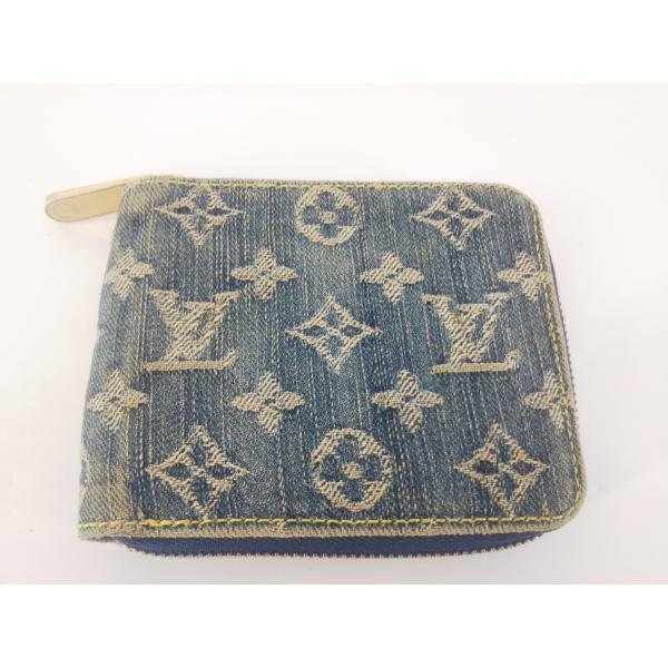 LOUIS VUITTON（ルイ・ヴィトン） LV モノグラム デニム ミニ ジッピー