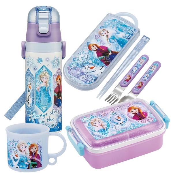 アナと雪の女王 25 お買得4点セット 抗菌 角型お弁当箱 450ml トリオ 