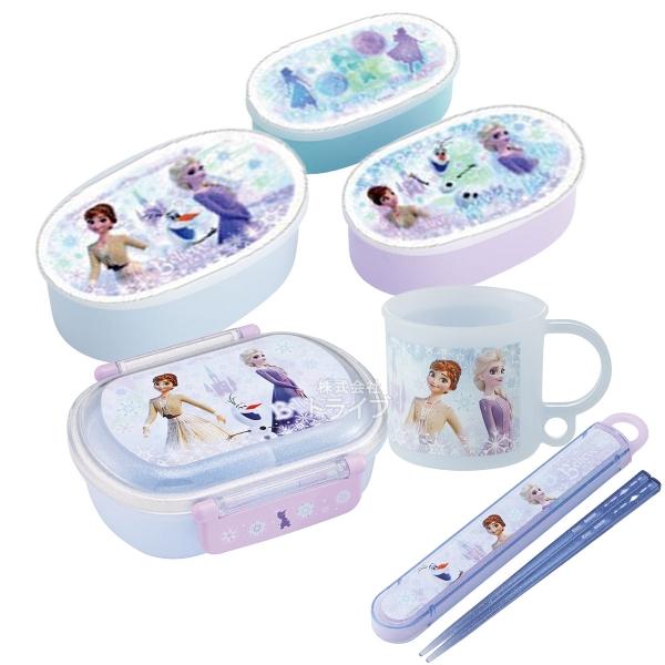 アナと雪の女王 26 お買得4点セット お弁当箱 中子付 360ml 箸＆箸箱