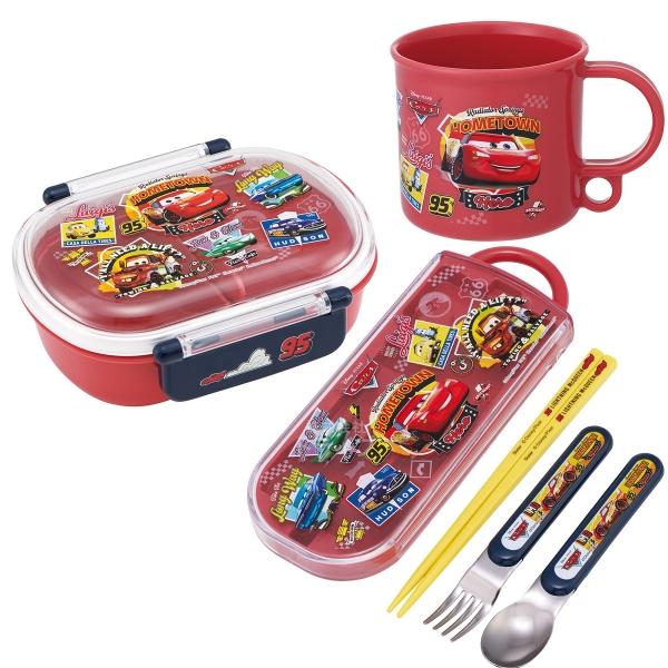 カーズ　お弁当セット カーズ 26 お弁当箱 中子付 360ml トリオ コップセット : おもちゃ通販