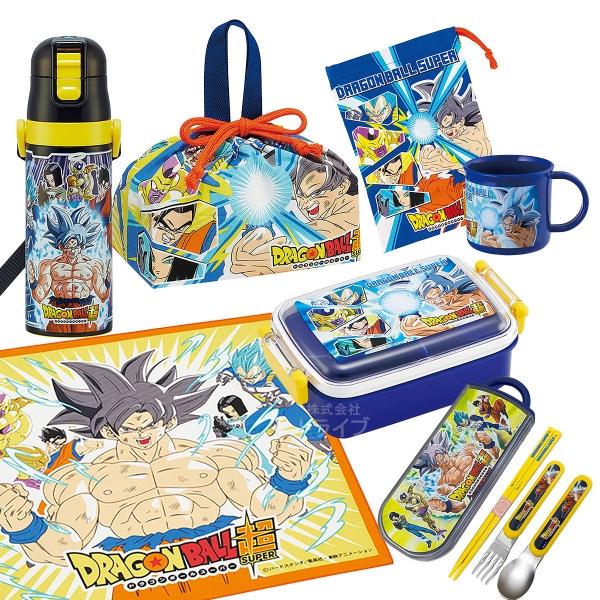 ドラゴンボール超 お買得7点セット 抗菌 角型お弁当箱 450ml トリオ