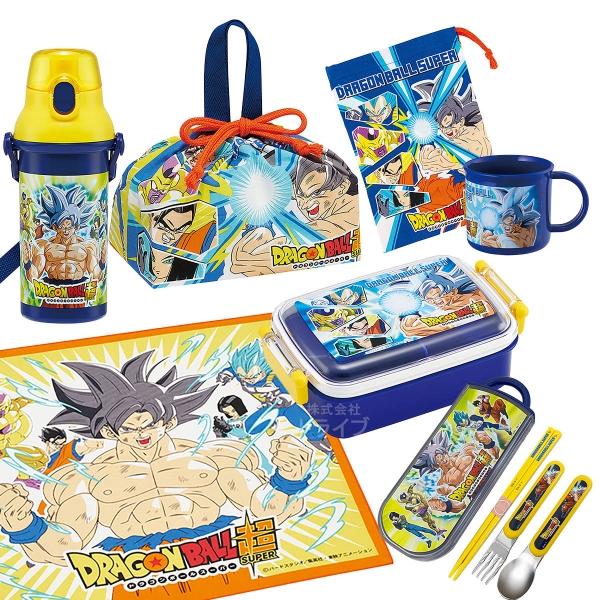 ドラゴンボール 巾着付き　ボール 7種 セット ドラゴンボール超 お買得7点セット 抗菌 角型お弁当箱 450ml トリオ