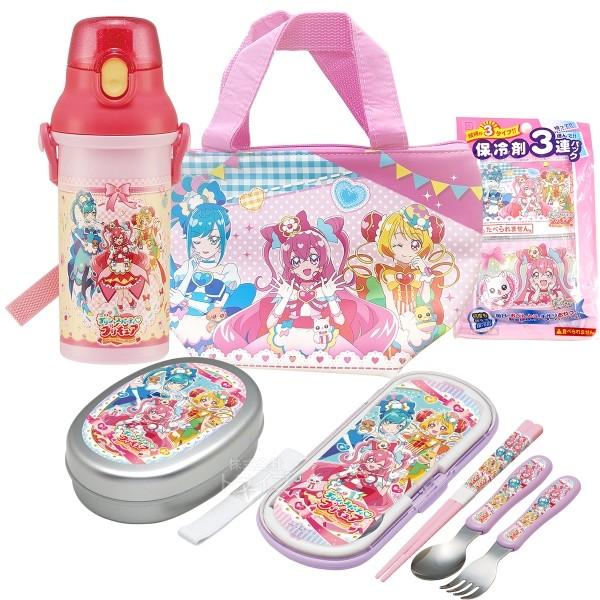 デリシャスパーティ プリキュア アルミお弁当箱 トリオ 保冷ランチトート 保冷剤 プラ水筒 5点セット Dpp Alupb5set おもちゃ通販 トライブ 通販 Yahoo ショッピング