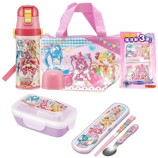 デリシャスパーティ プリキュア 4点ロック お弁当箱 コンビ 保冷ランチトート 保冷剤 2way水筒 5点セット Dpp Ckaku2way5set おもちゃ通販 トライブ 通販 Yahoo ショッピング