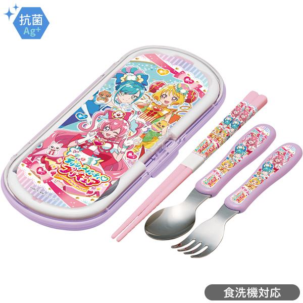 デリシャスパーティ プリキュア トリオセット スプーン フォーク お箸 ネコポス対応品 Dpp Torio おもちゃ通販 トライブ 通販 Yahoo ショッピング