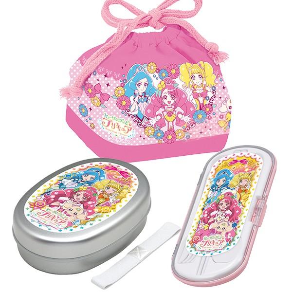 ヒーリングっどプリキュア アルミお弁当箱 トリオ巾着 セット Heapr Aluset おもちゃ通販 トライブ 通販 Yahoo ショッピング