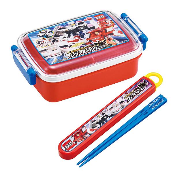 特装合体ロボ ジョブレイバー 角型お弁当箱 450ml 箸＆箸箱 セット
