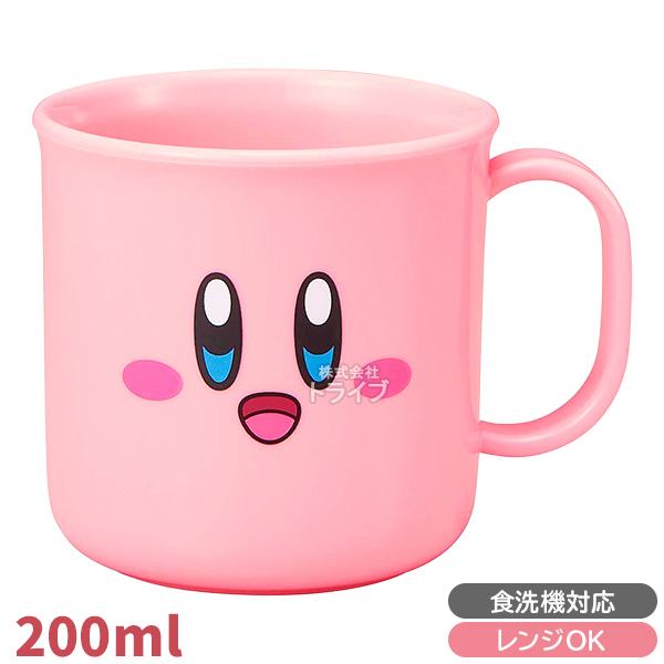 星のカービィ 食洗機対応 プラカップ ピンク C-1 OSK 124815 置配対応