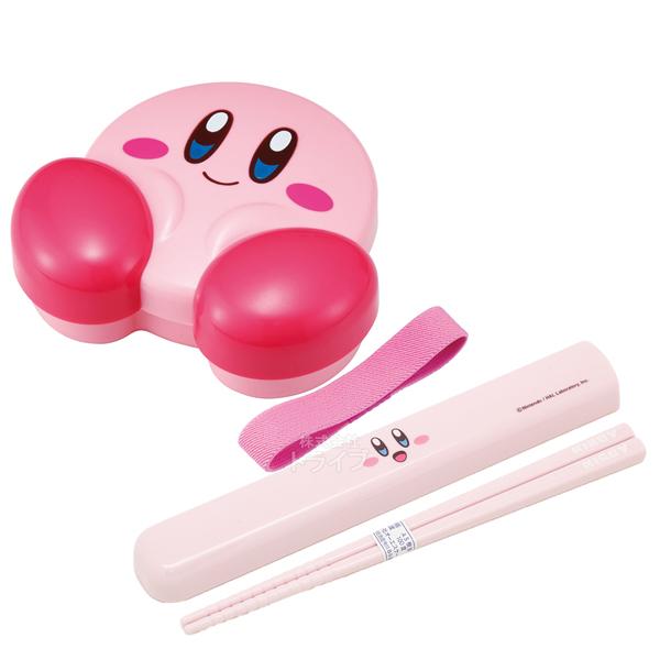 星のカービィ ダイカットお弁当箱 箸＆箸箱 2点セット