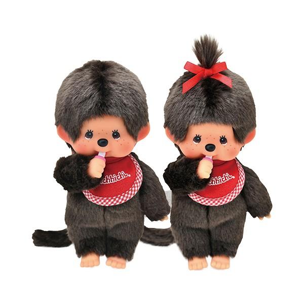 【新品】モンチッチ プレミアムスタンダード Ｓ 男の子 女の子ペア モンチッチ ぬいぐるみ プレミアムスタンダード S ベージュ